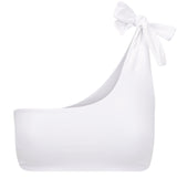 Sofia Over Shoulder Top - White