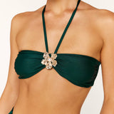 Peony Top - Emerald