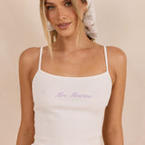 Daphne Tank - White