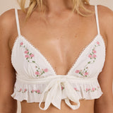 Gigi Bralette - White