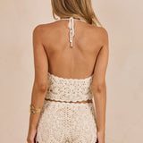 Nikita Crochet Short - Ivory