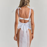 Solea Bow One Piece - White