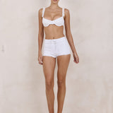 Billi Swim Shorts - White