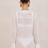 Lunelle Beach Gown - White