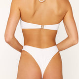 Violete Bottom in White