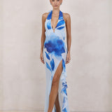 Alexandria Dress  - Bluebell