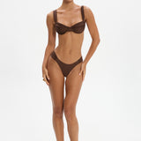 Mira Top - Chocolate