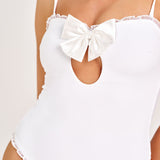 Camilla One Piece in White (Full Coverage)
