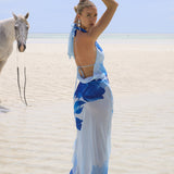 Alexandria Dress  - Bluebell