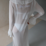 Lunelle Beach Gown - White