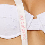 Rosalie Tie - White