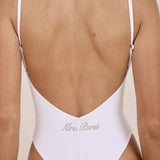 Lila One Piece - White