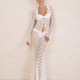 Vittoria Lace Top - White