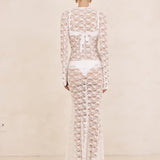 Vittoria Lace Top - White