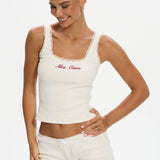 Tori Cami Top - White