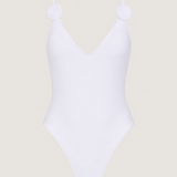 Lila One Piece - White