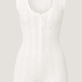 Marais Knit Playsuit - Ivory