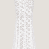 Melora Lace Maxi Skirt - White