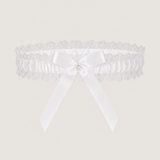 Paris Garter - White