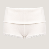 Rhinestone Livia Shorts - White