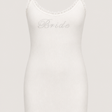 Rhinestone Sylvie Dress - White