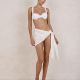 Zarelle Sarong - White