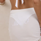 Zarelle Sarong - White