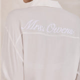 Elira Shirt Coverup - White