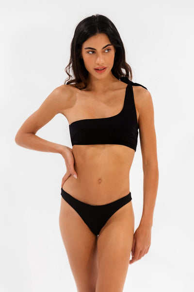 Cindy Seamless Bikini Bottoms in Black by ALT Swim