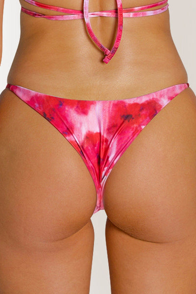 Bruni Cheeky Cut Bikini Bottom in PÉTALE Floral Print by ALT Swim
