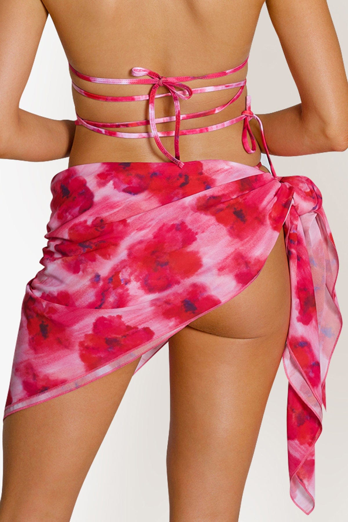 Pareo Beach Cover Up in PÃ©tale Floral Print by ALT Swim